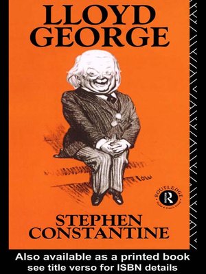 cover image of Lloyd George